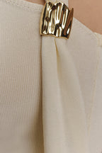 Xanthia Knit Halter Top in Ivory – Chic&Drifts