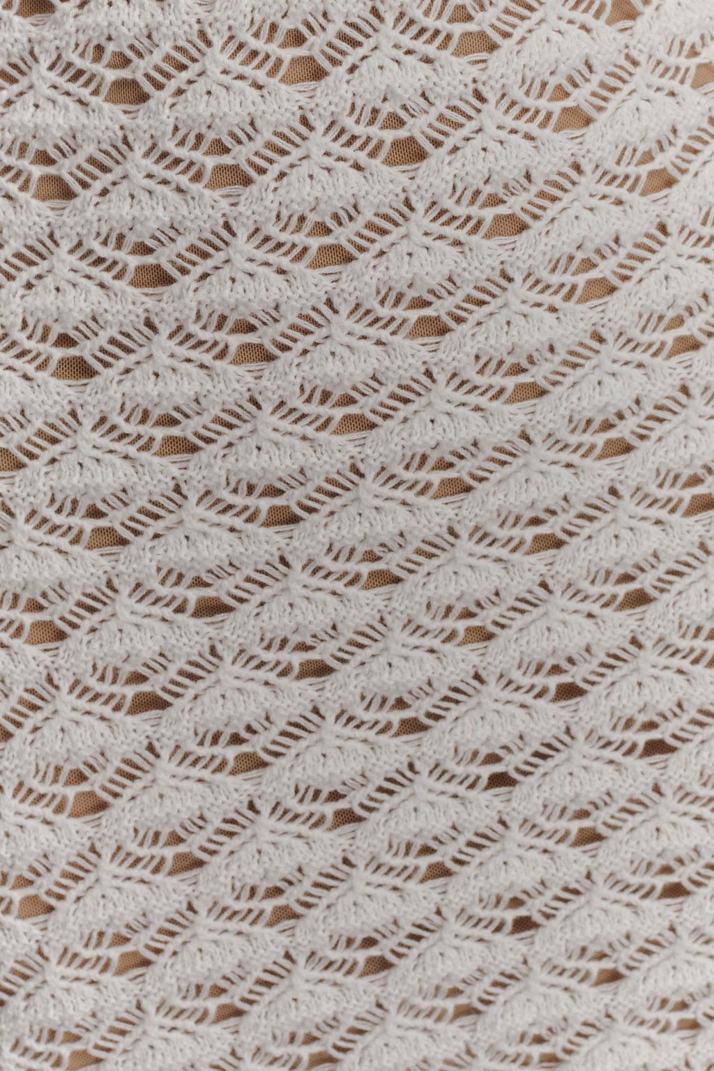 Brigid Ruffle Knit Sleeveless Dress in Ivory – Chic&Drifts