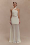 Vashti Cut Out Mesh Maxi Dress