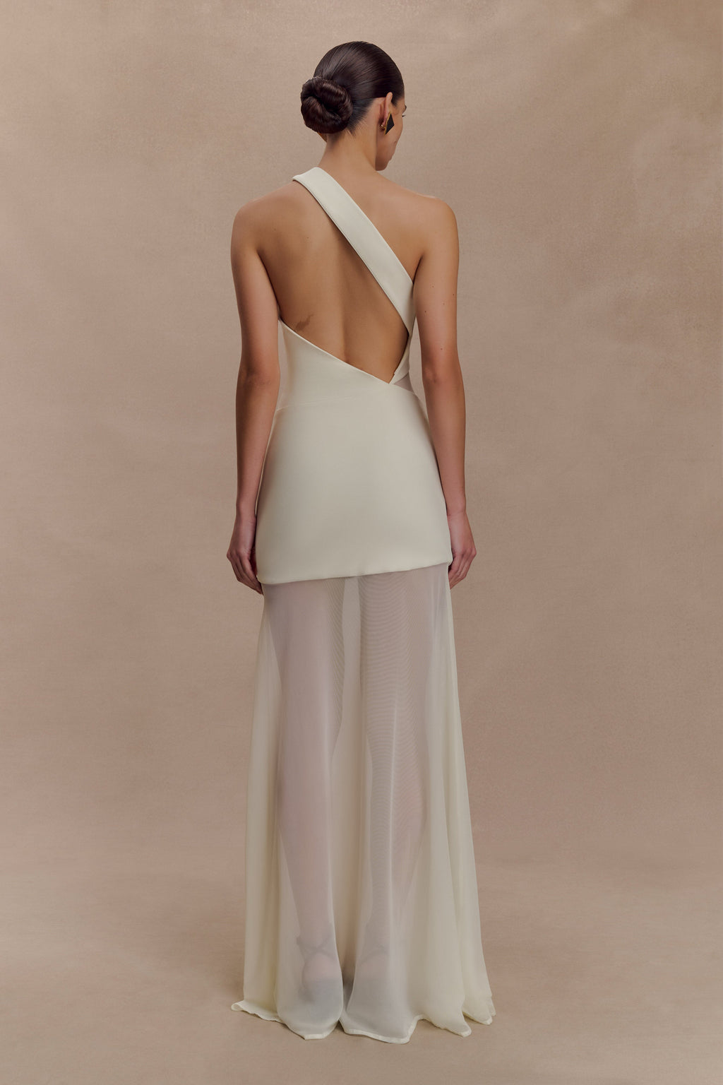 Vashti Cut Out Mesh Maxi Dress