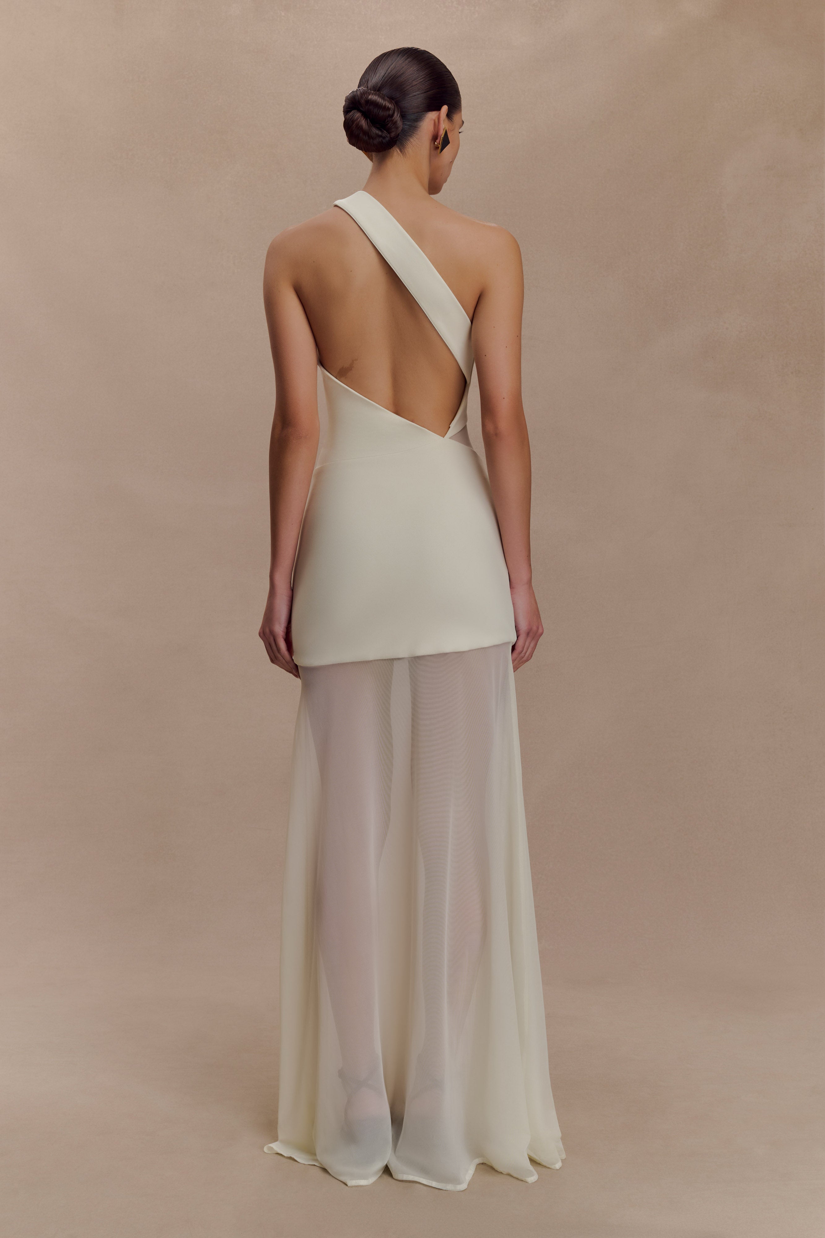 Vashti Cut Out Mesh Maxi Dress