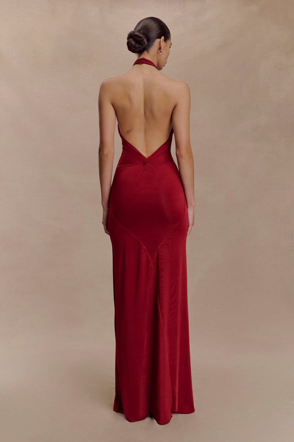 Elyna Slinky Halter Maxi Dress