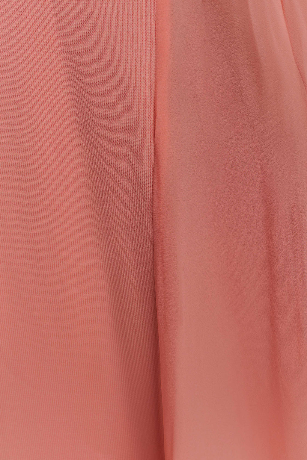 Soleil Knit And Mesh Halter Maxi Dress in Coral – Chic&Drifts