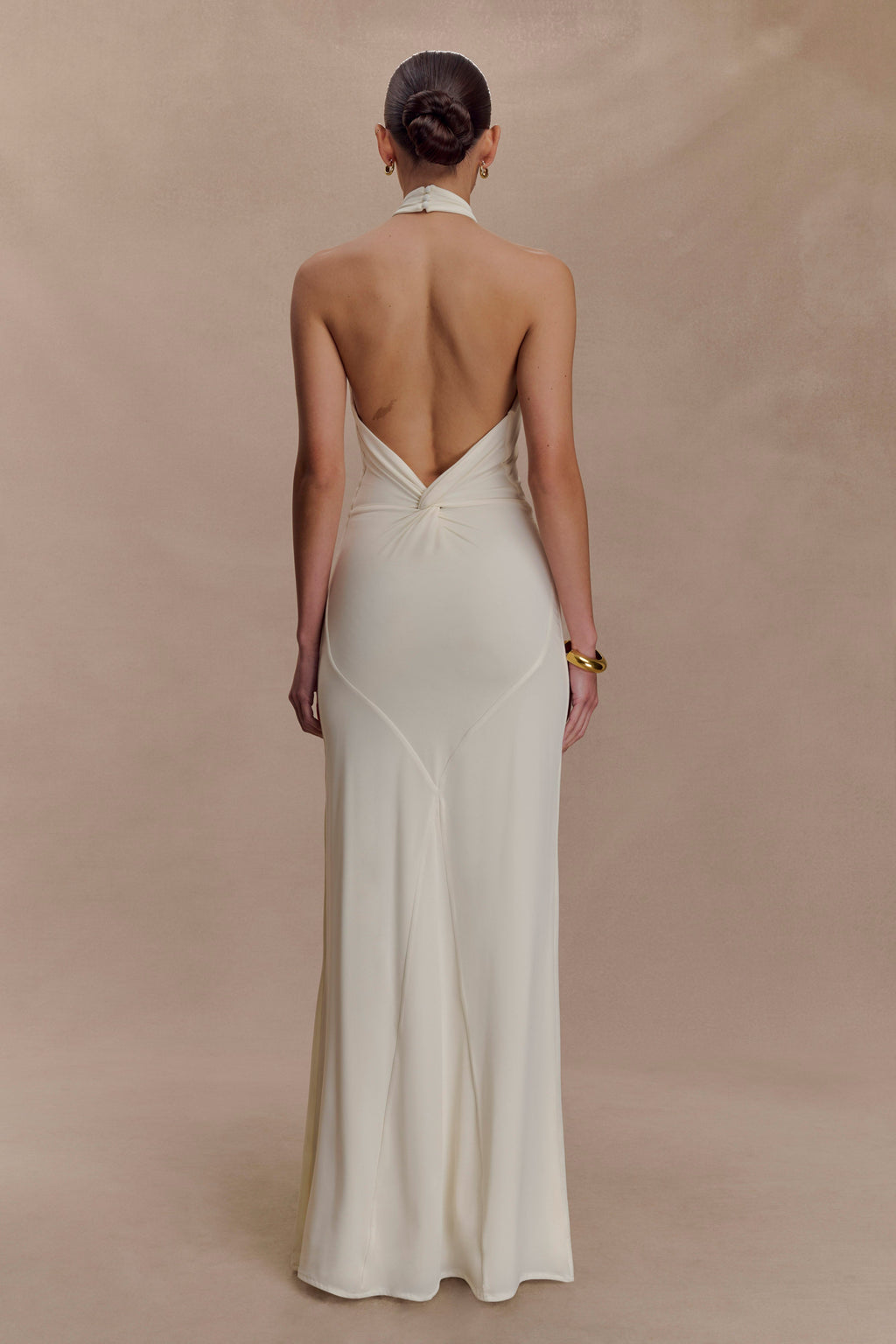 Elyna Slinky Halter Maxi Dress