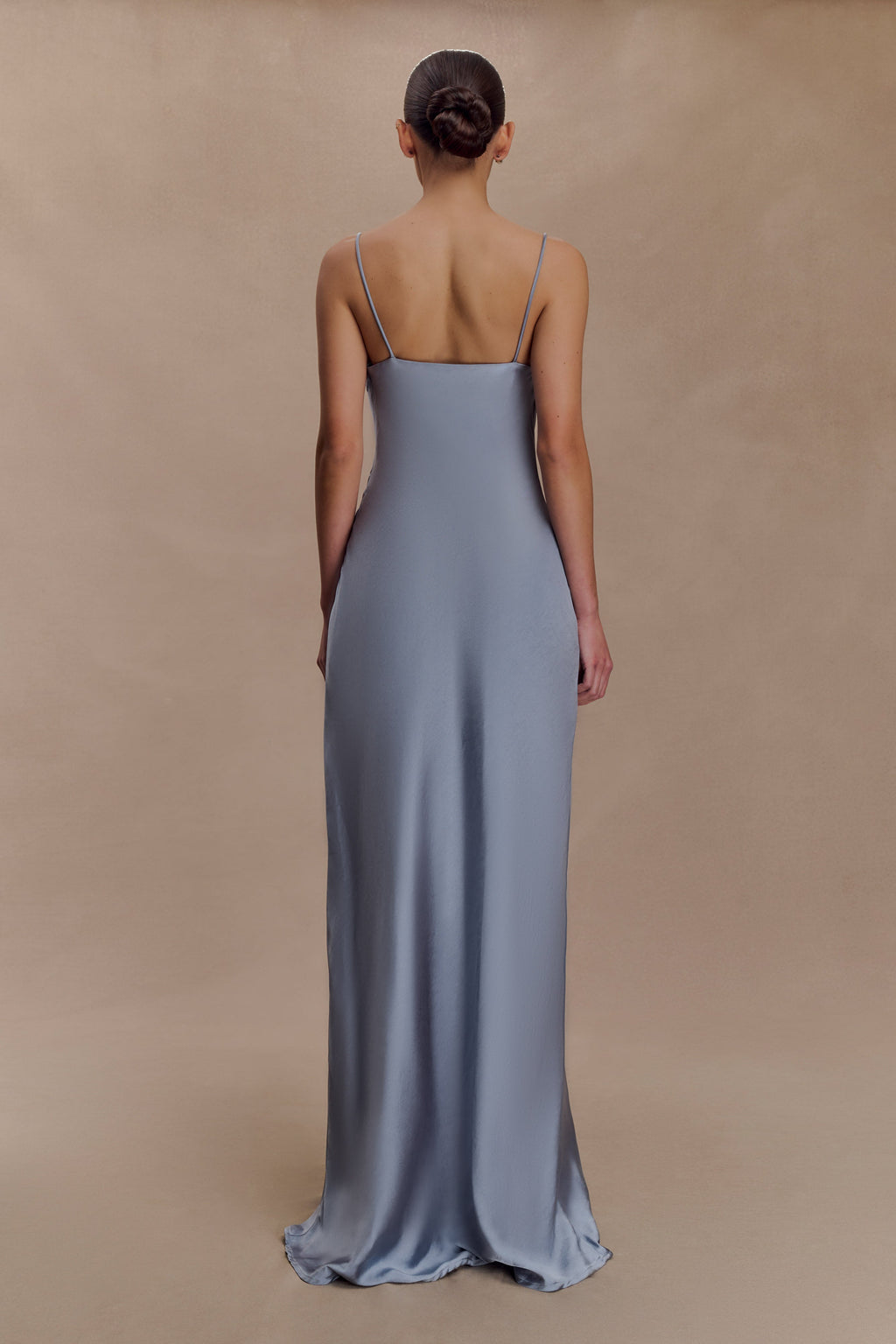 Isadora Lace & Satin Maxi Dress