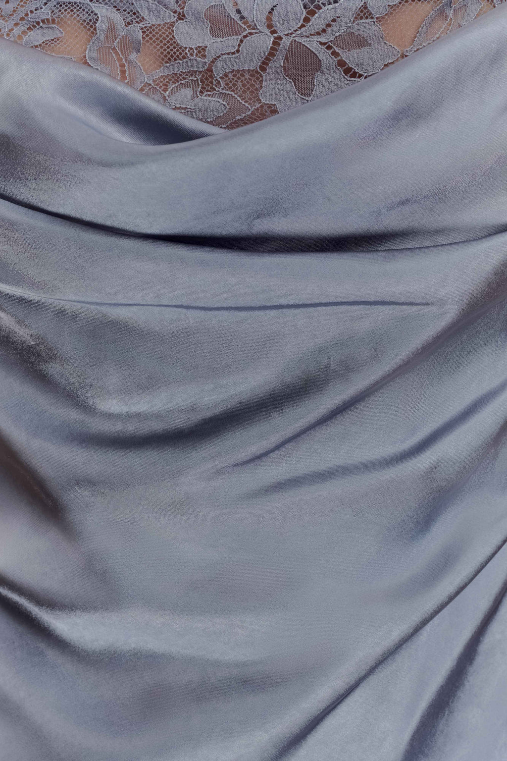 Isadora Lace & Satin Maxi Dress