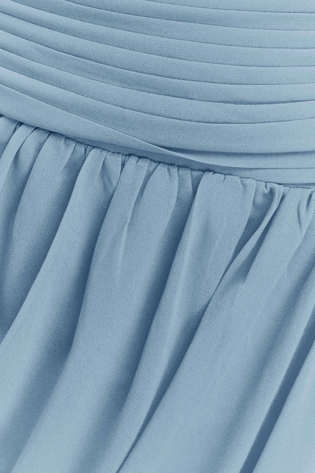 Micaela Chiffon Gathered Maxi Dress