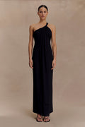 Philippa Knotted Crepe Maxi Dress