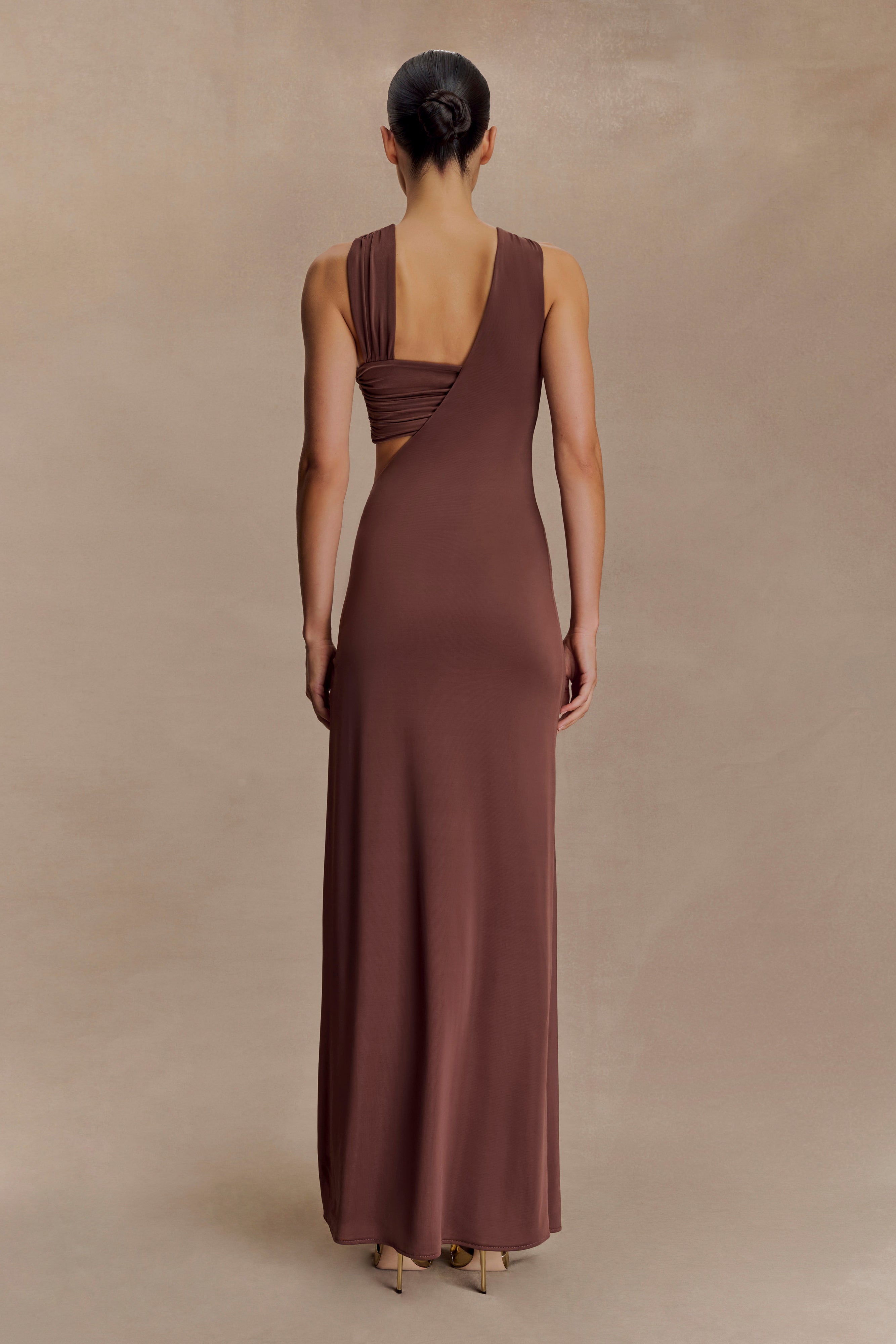 Lottie Slinky Maxi Dress With Split