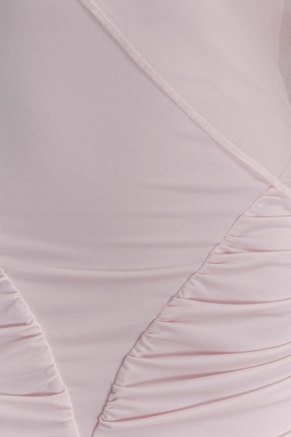 Amandine Ruched Slinky Maxi Dress