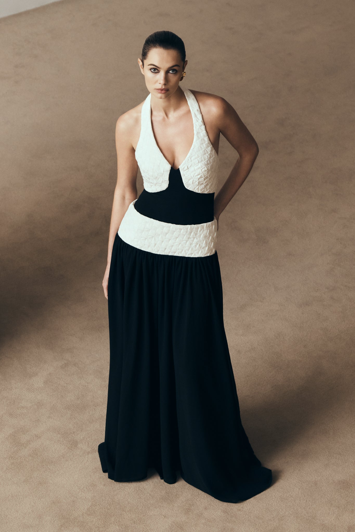 Celine Chiffon Maxi Dress