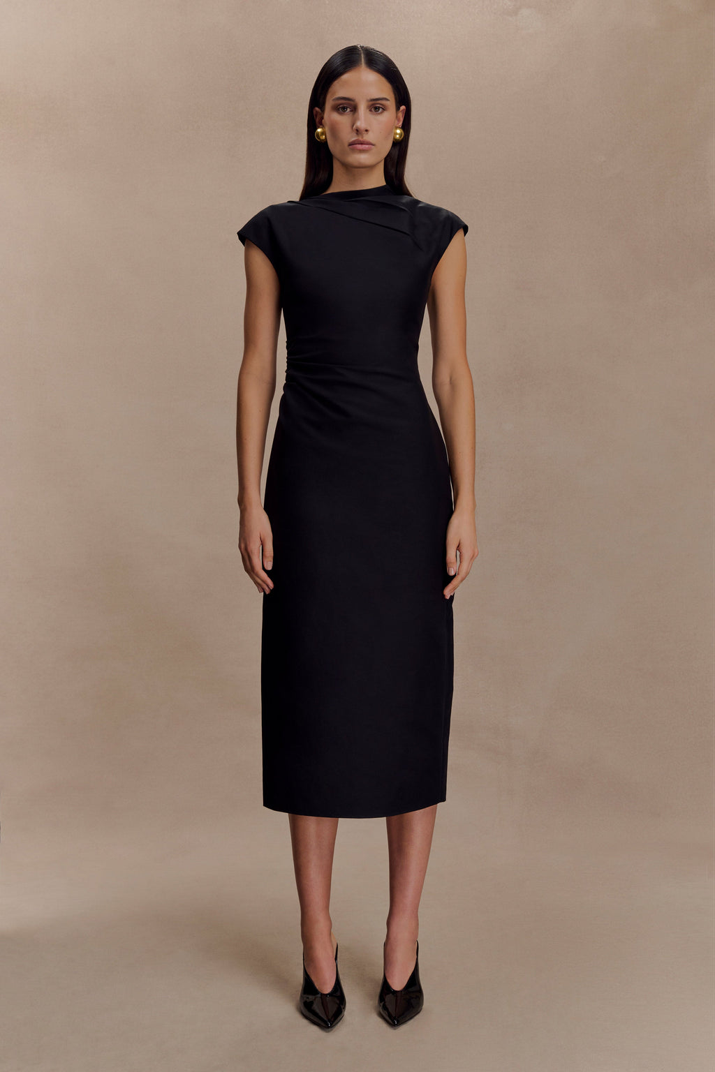 Lorena Cotton Midi Dress