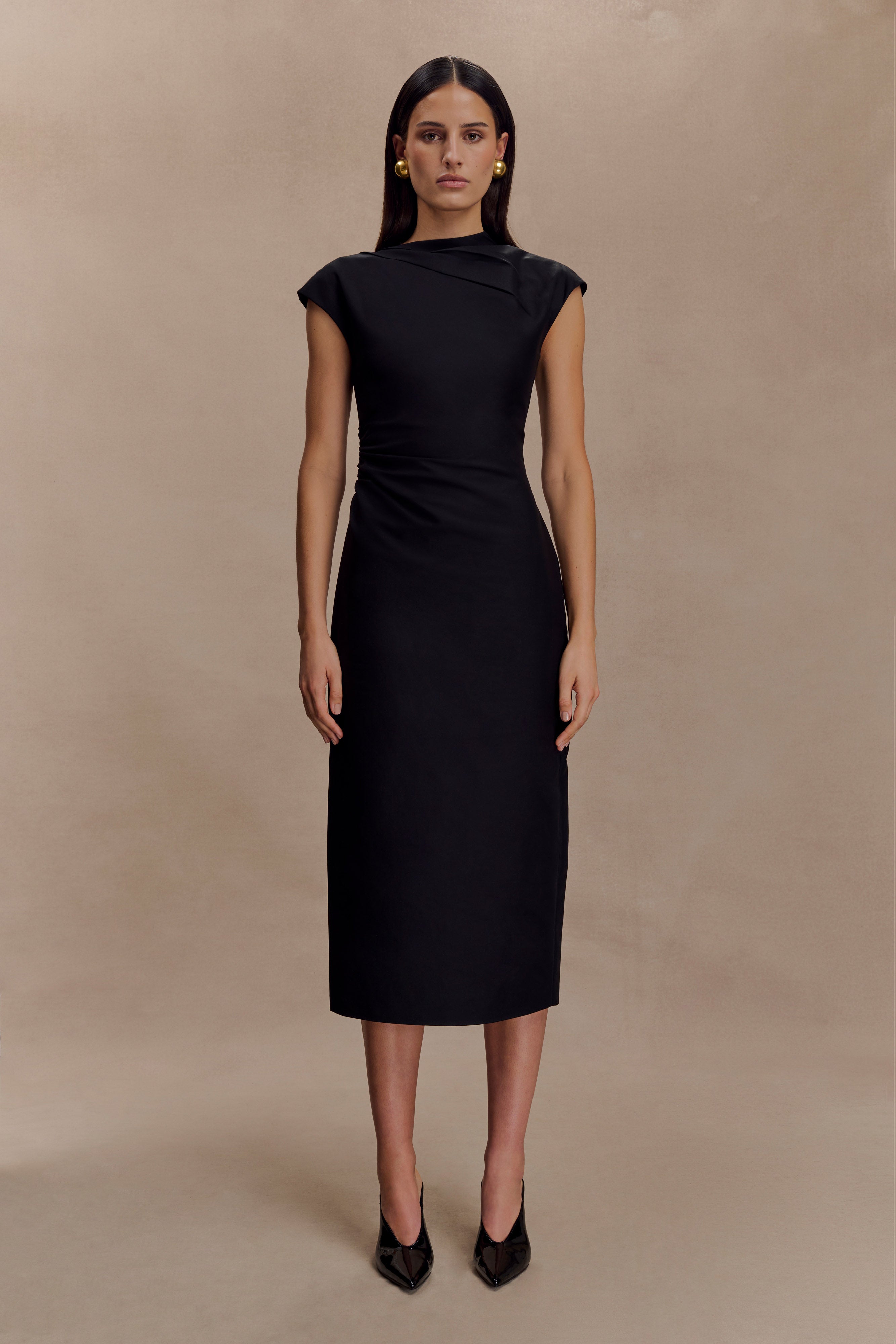 Lorena Cotton Midi Dress