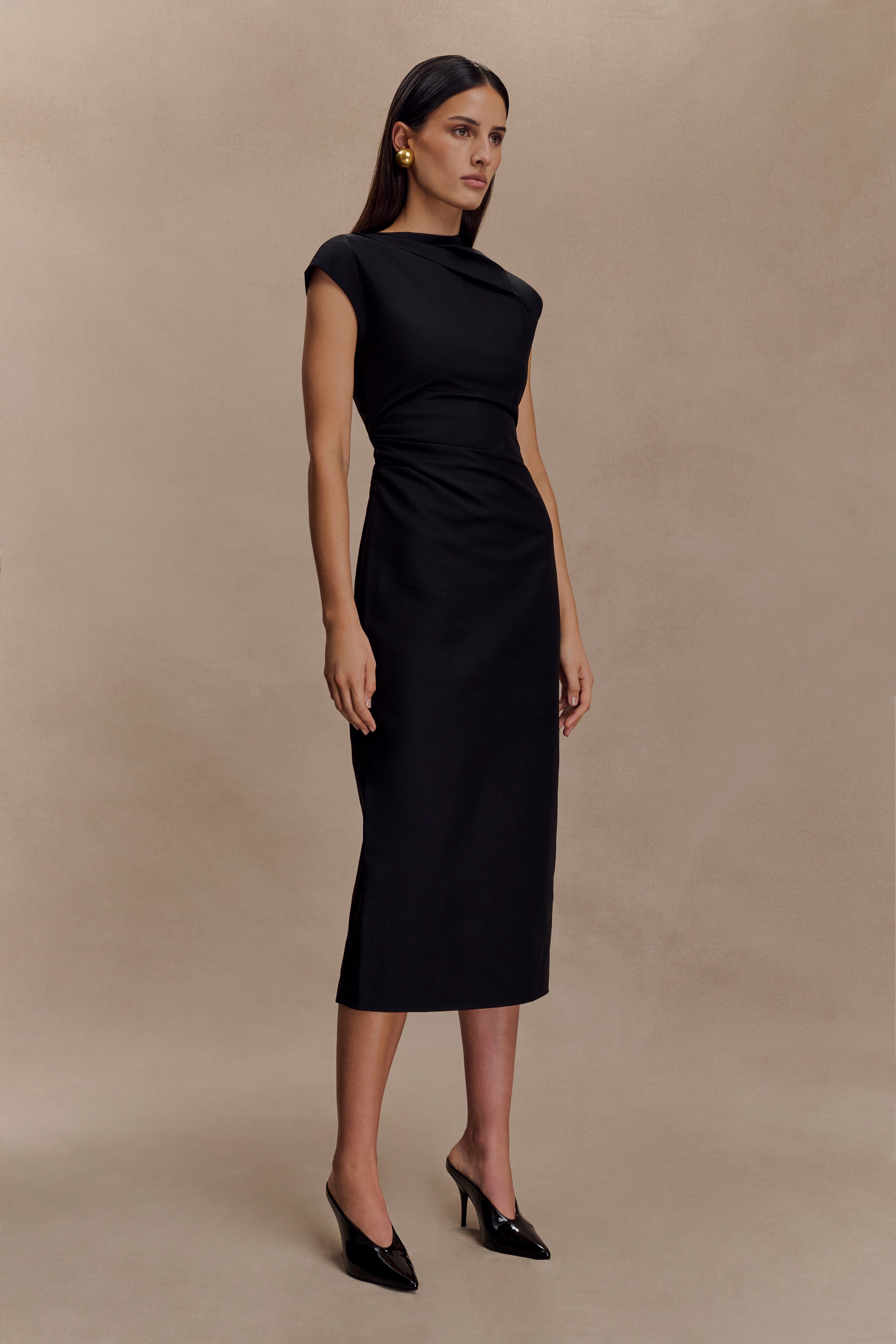Lorena Cotton Midi Dress