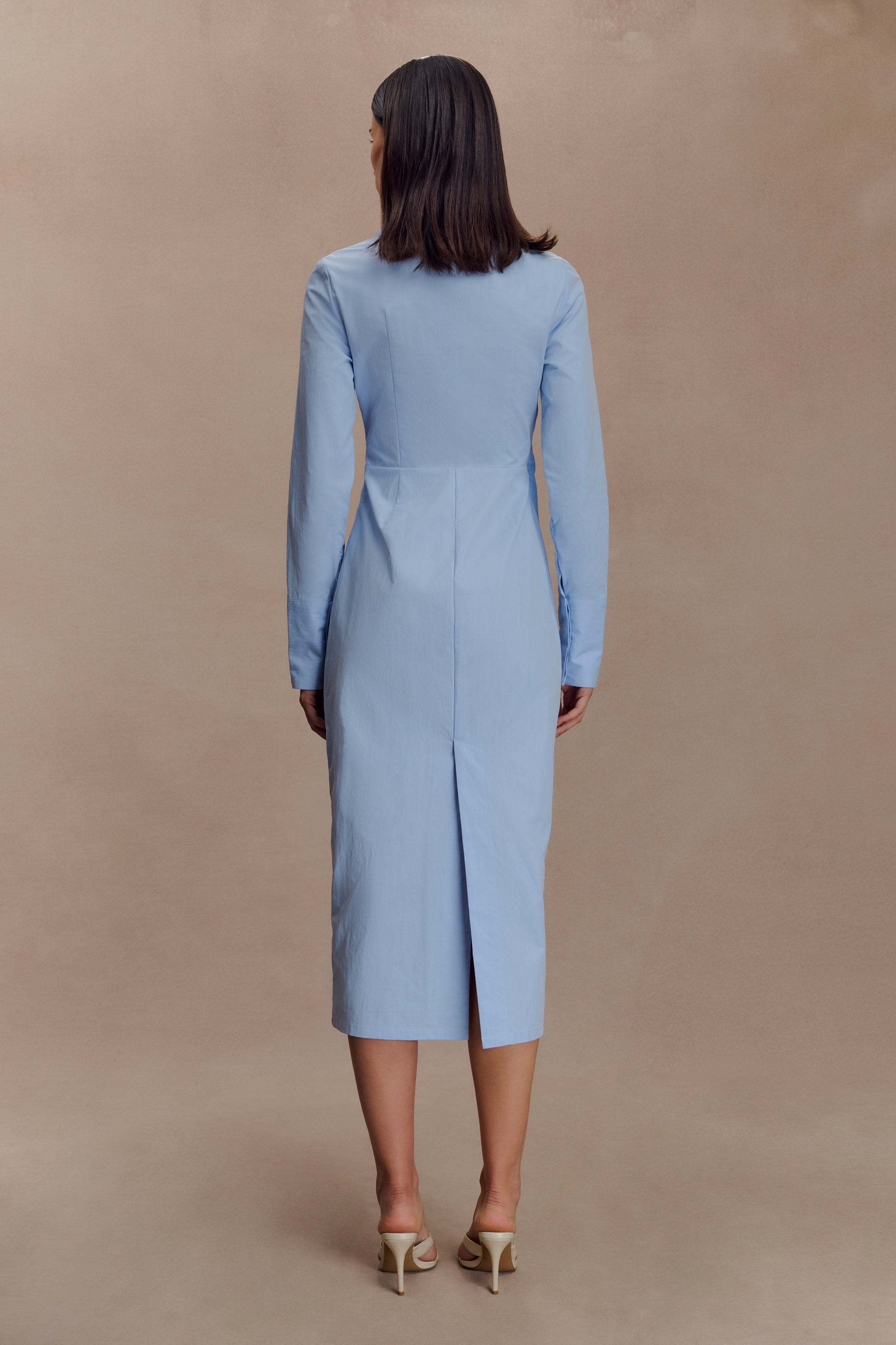 Mikaila Asymmetric Shirt Dress