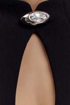 Michelle Cut Out Mini Dress in Black – Chic&Drifts
