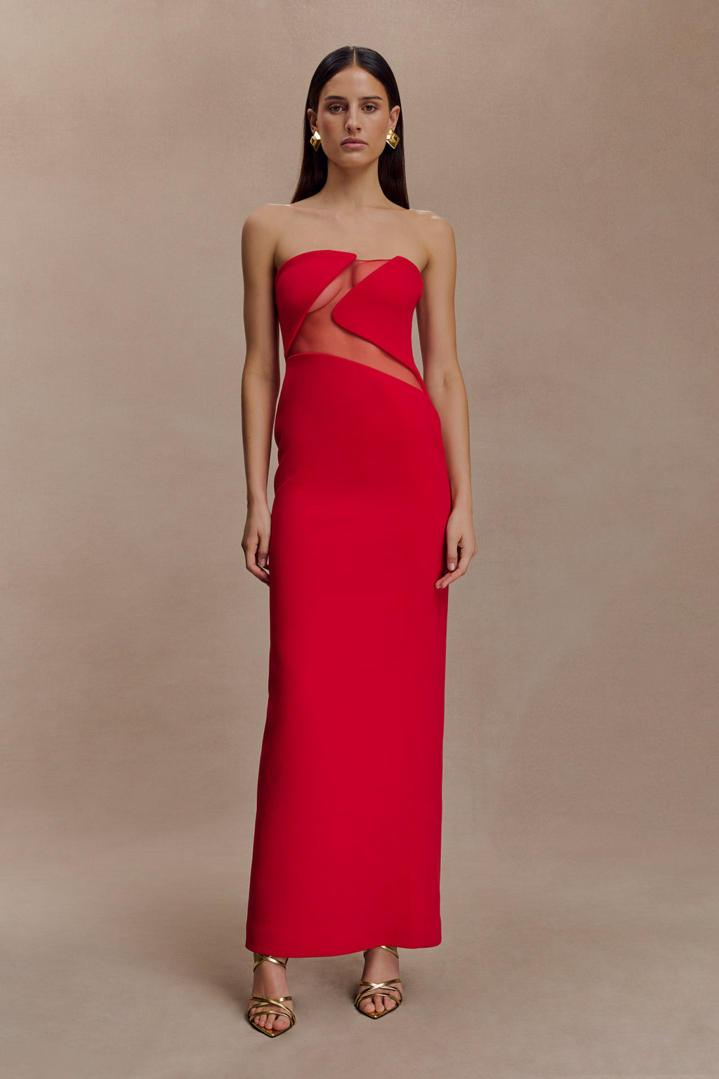Lianne Strapless Maxi Dress