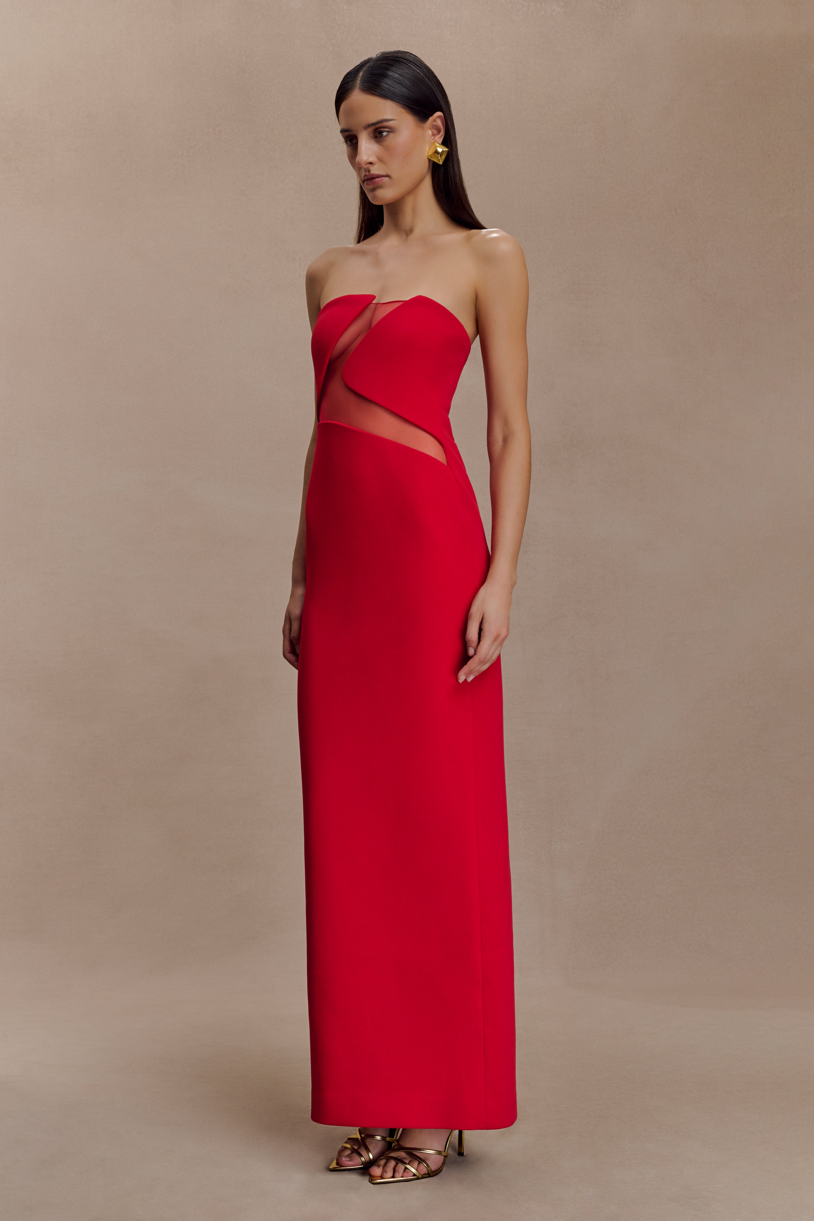 Lianne Strapless Maxi Dress