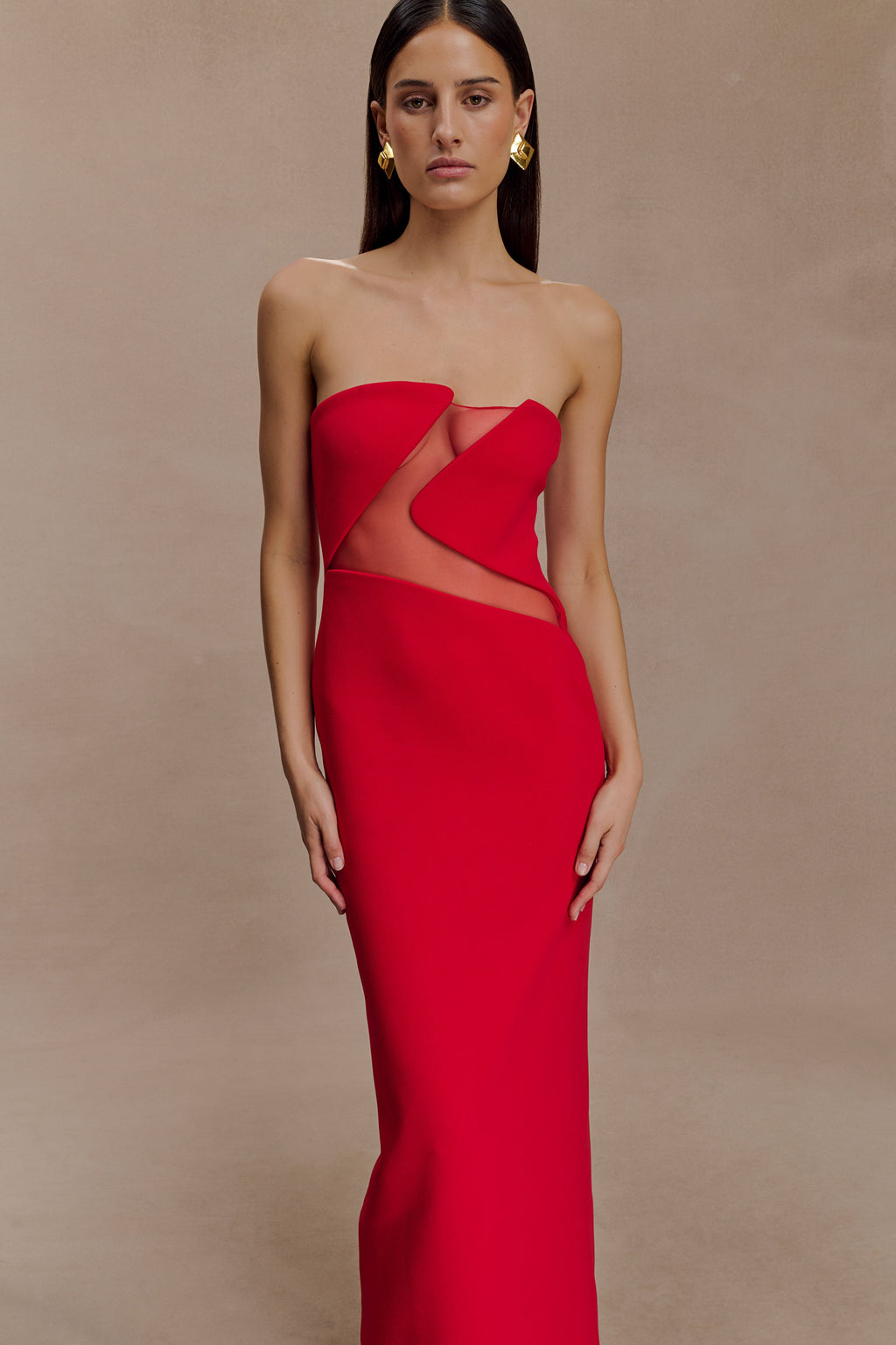 Lianne Strapless Maxi Dress