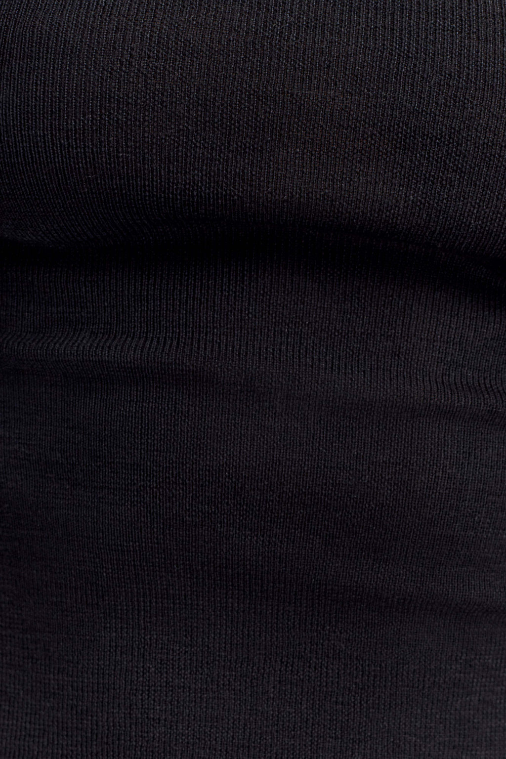 Paedyn Merino Wool Ribbed Long Sleeve Top in Black – Chic&Drifts