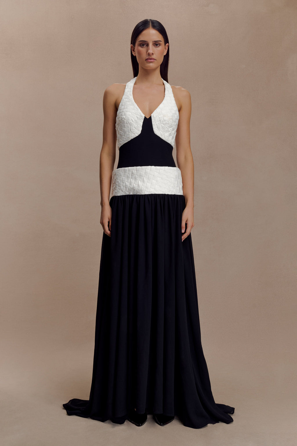 Celine Chiffon Maxi Dress