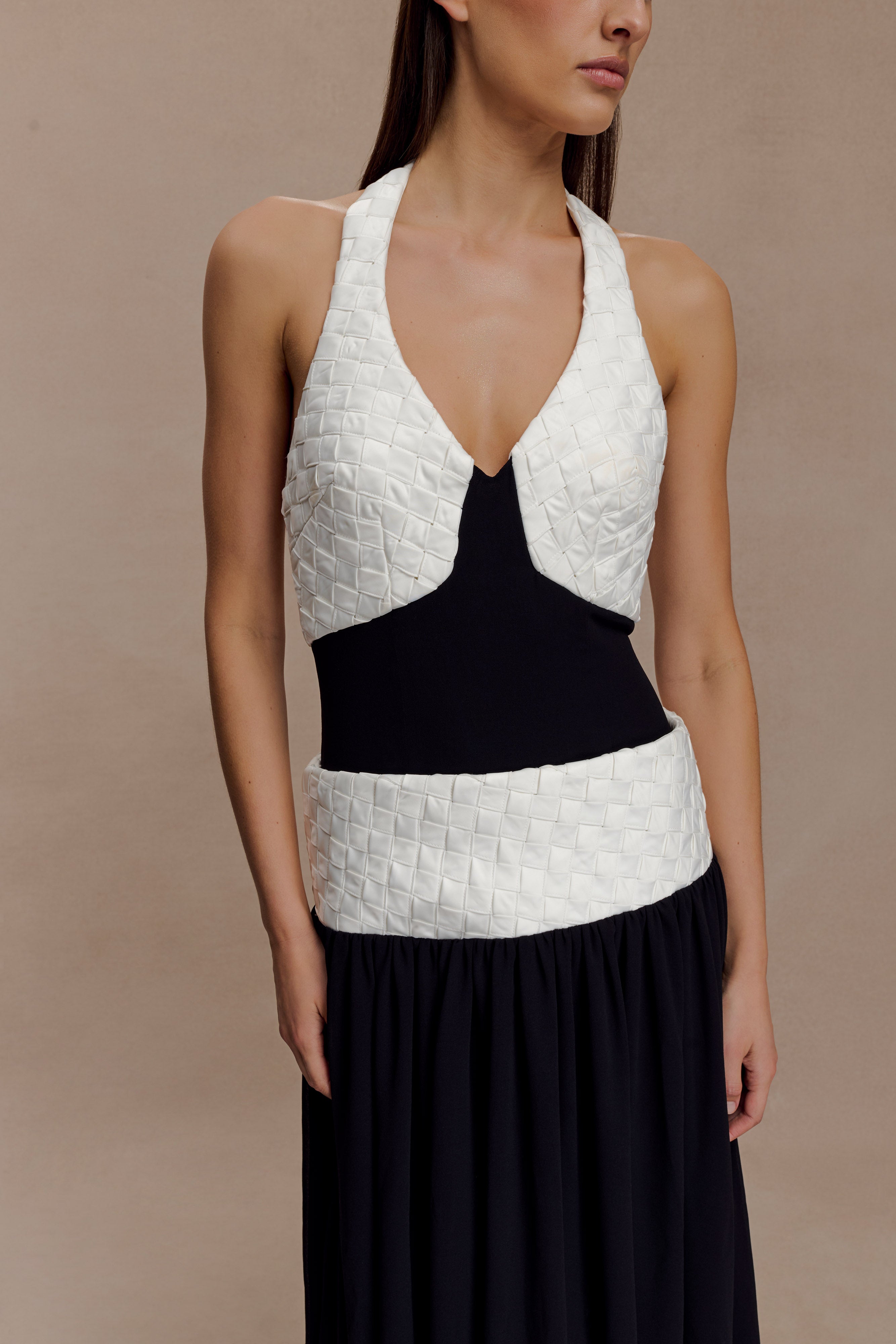 Celine Chiffon Maxi Dress