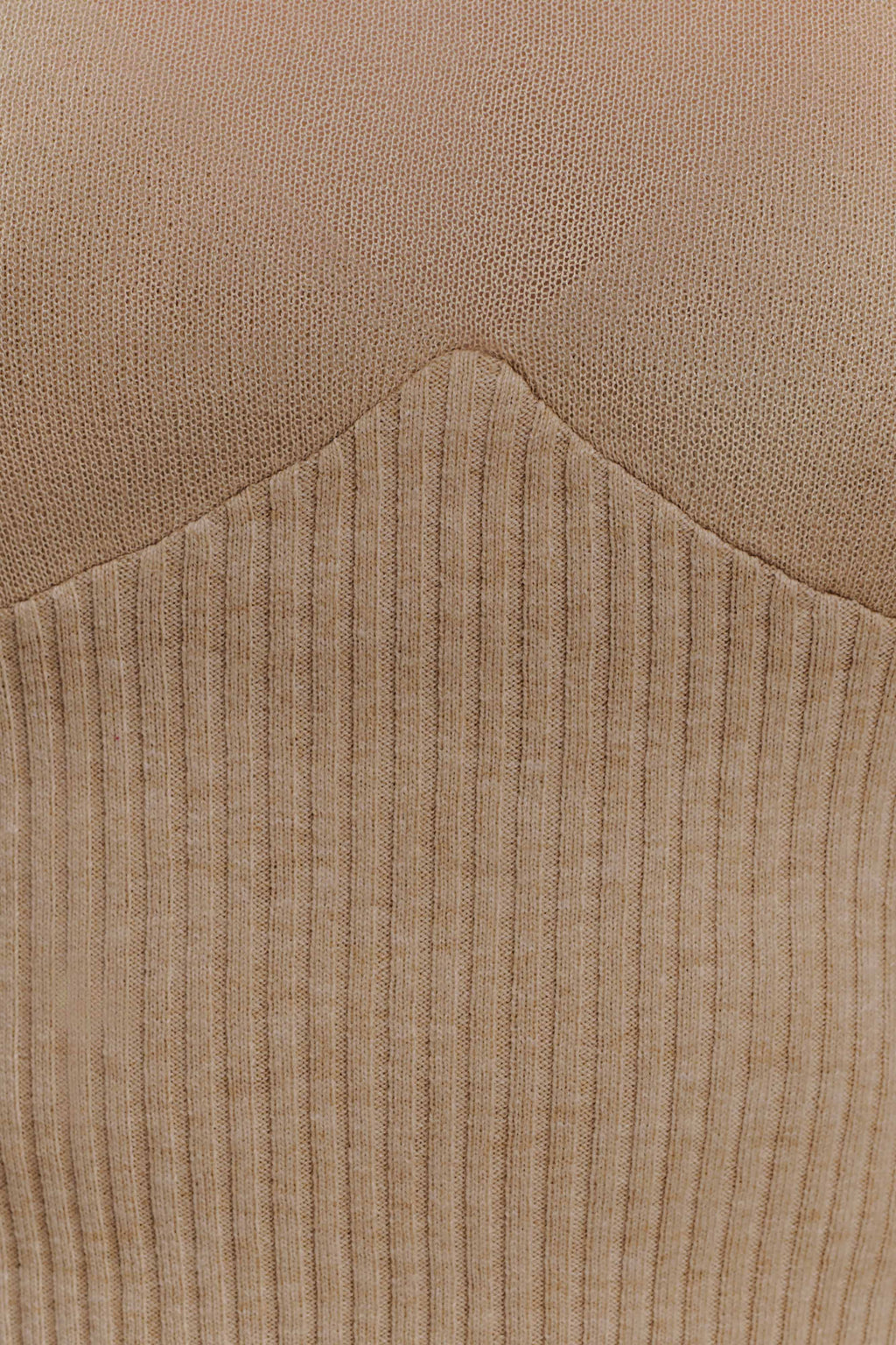 Brionee Silk Blend Knit Top in Sand – Chic&Drifts