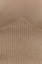 Brionee Silk Blend Knit Top in Sand – Chic&Drifts