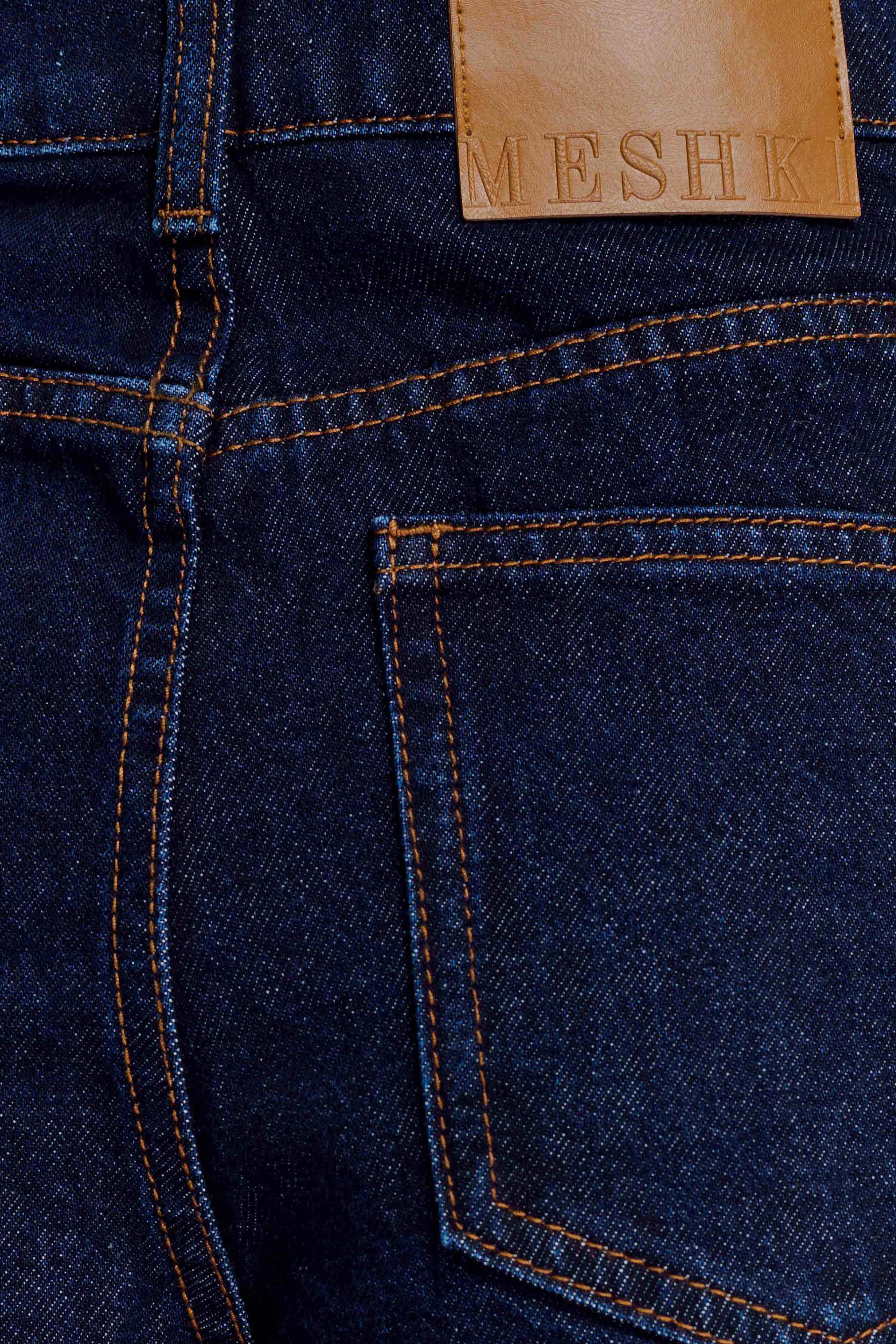 Carlene Cuffed Denim Shorts in Indigo Blue – Chic&Drifts