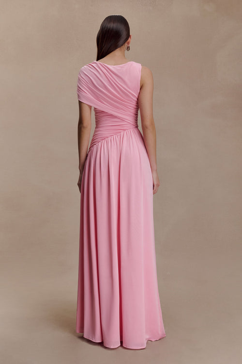 Ayeshya Slinky Asymmetric Maxi Dress