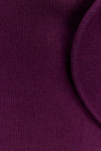 Sandrine Off Shoulder Knit Maxi Dress in Plum – Chic&Drifts