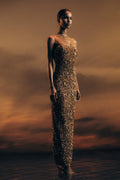 Porter Hand Beaded Midi Dress