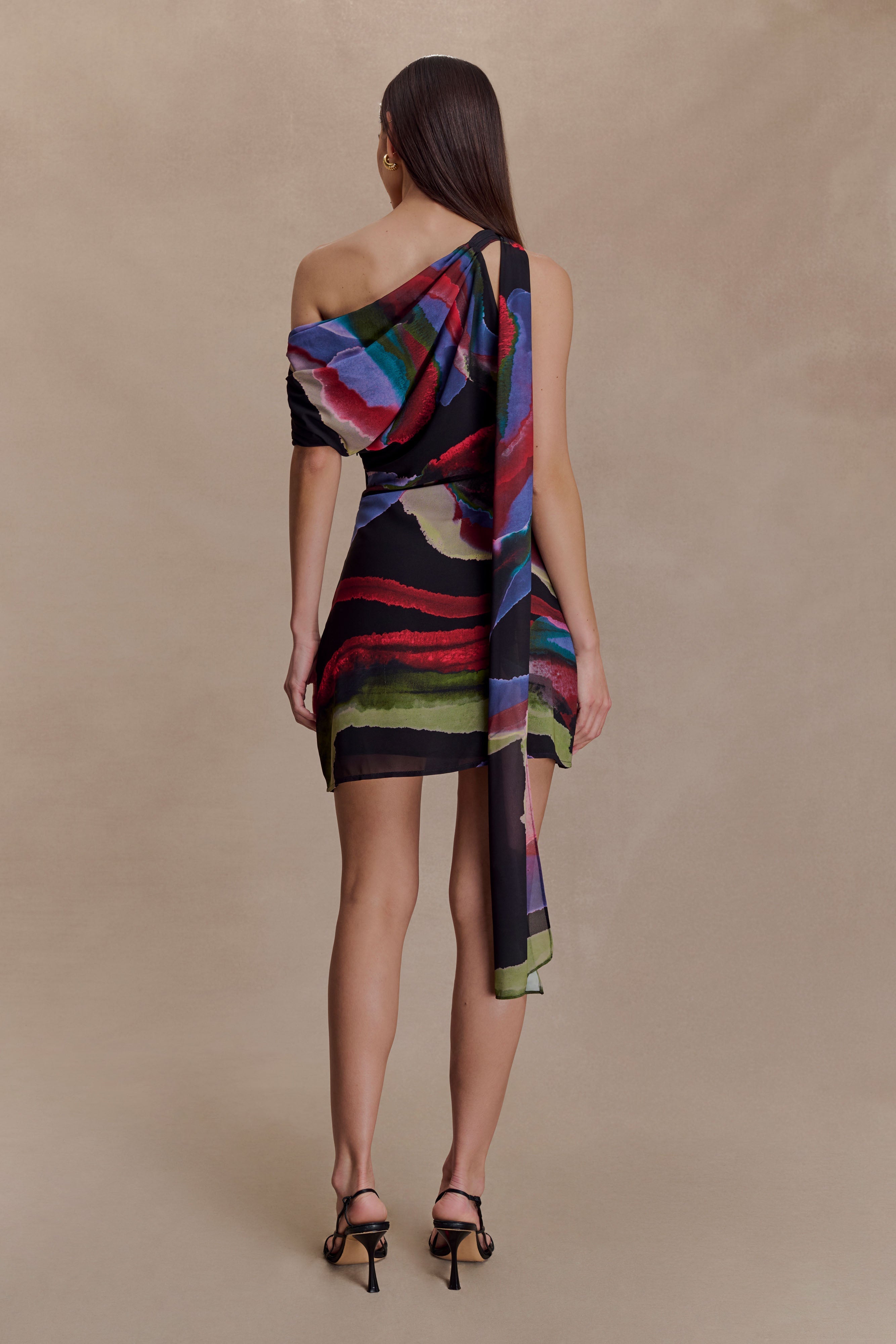 Daisie Chiffon Mini Dress
