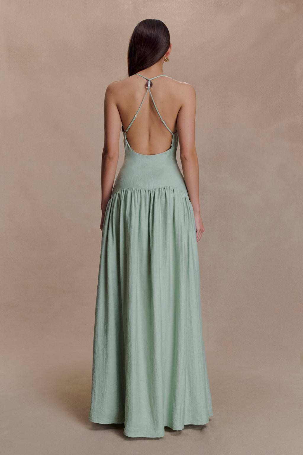 Darling Linen Maxi Dress