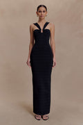 Jaylen Bandage Knit Maxi Dress