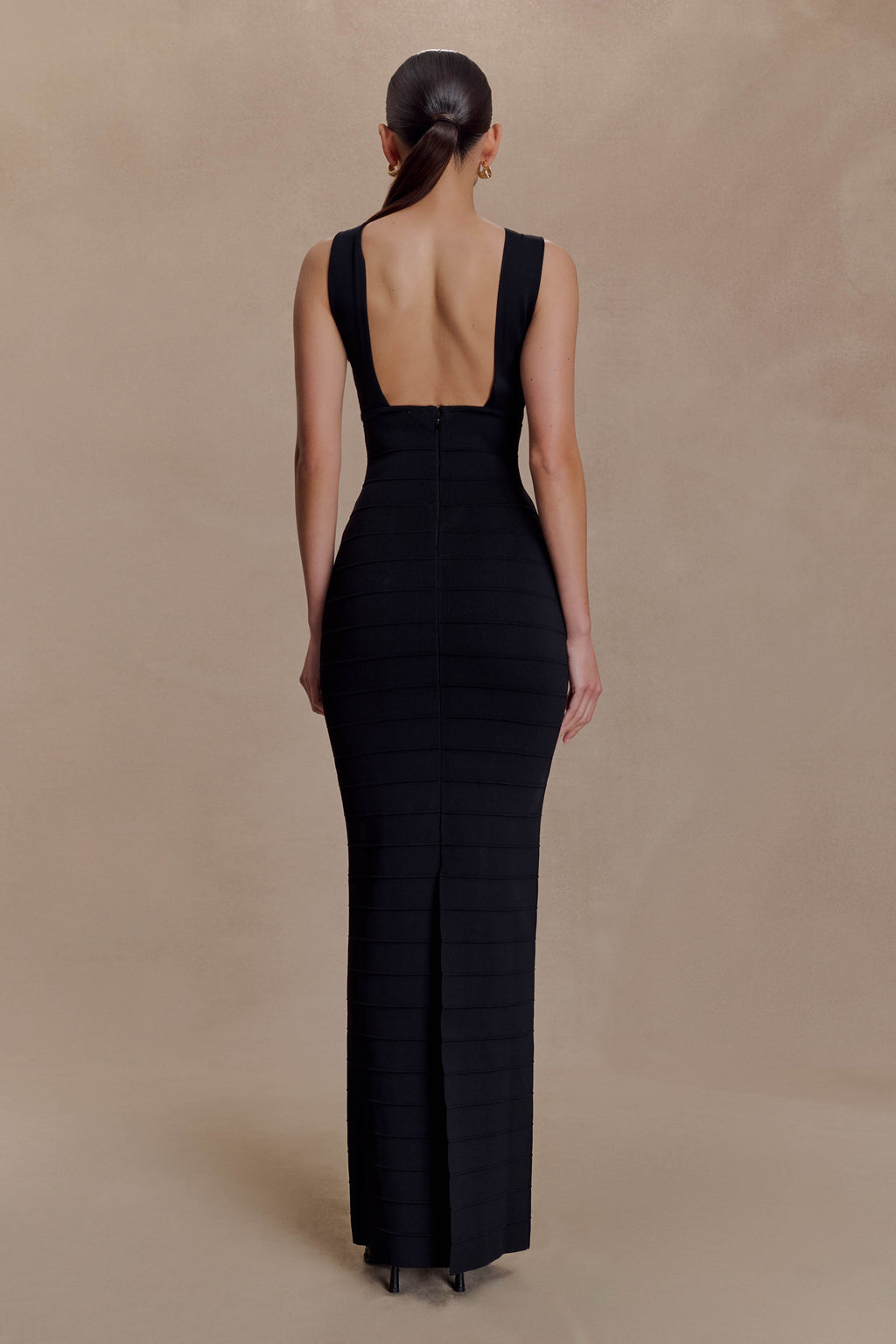 Jaylen Bandage Knit Maxi Dress