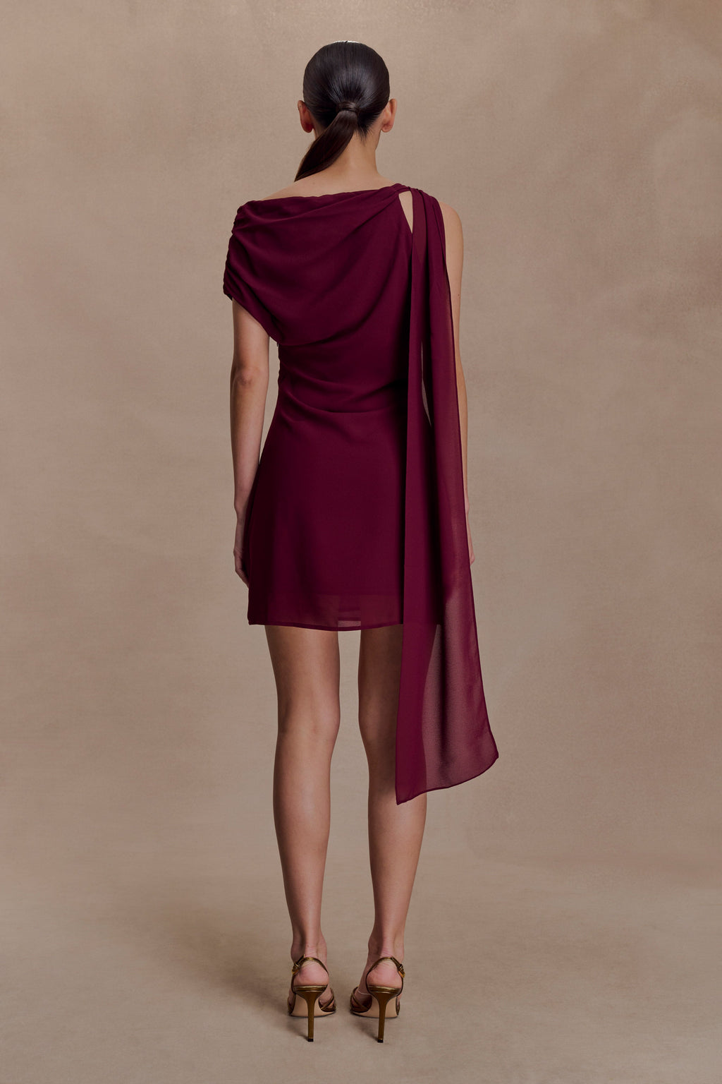 Daisie Chiffon Mini Dress