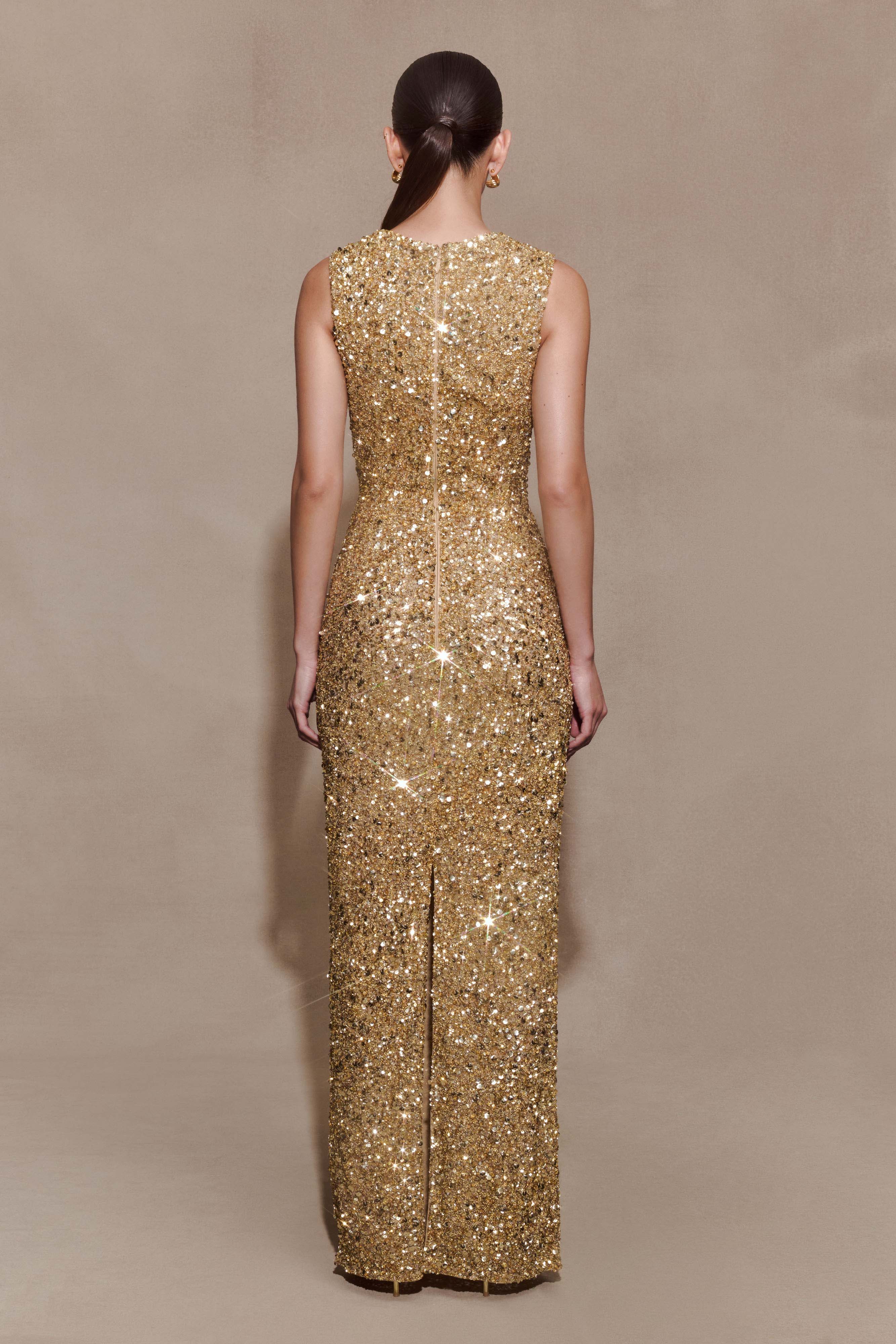 Astor Hand Embellished Maxi Dress