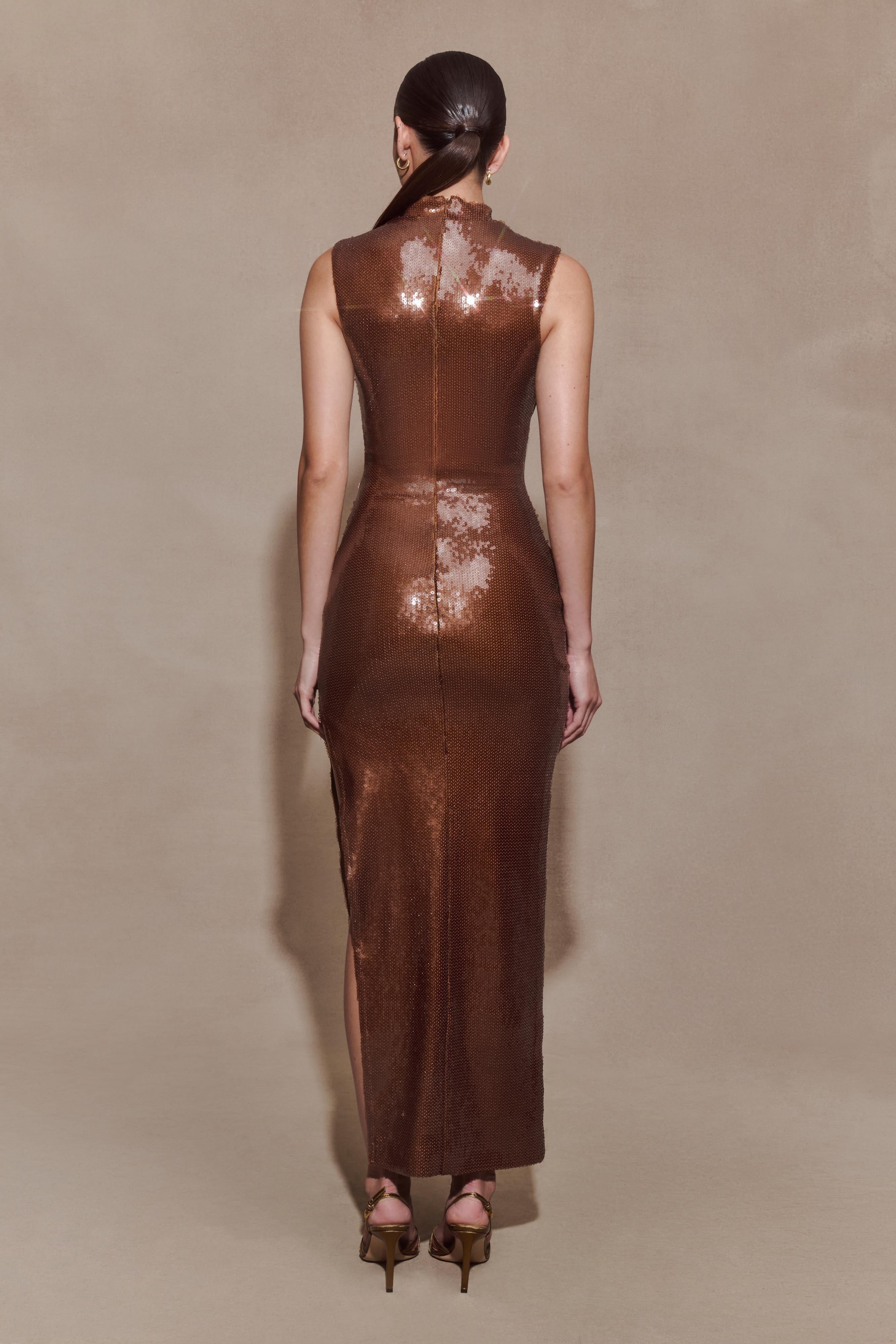 Veronica Sequin Midi Dress