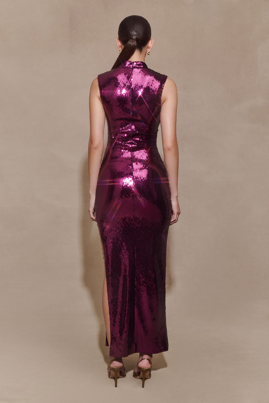 Veronica Sequin Midi Dress