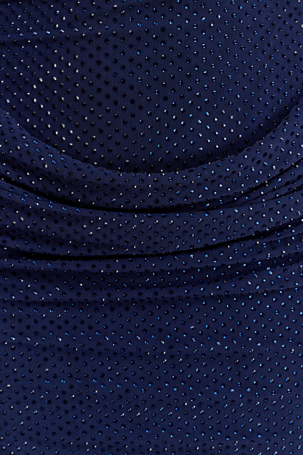Mattea Diamante Mini Dress With Scarf in Navy – Chic&Drifts