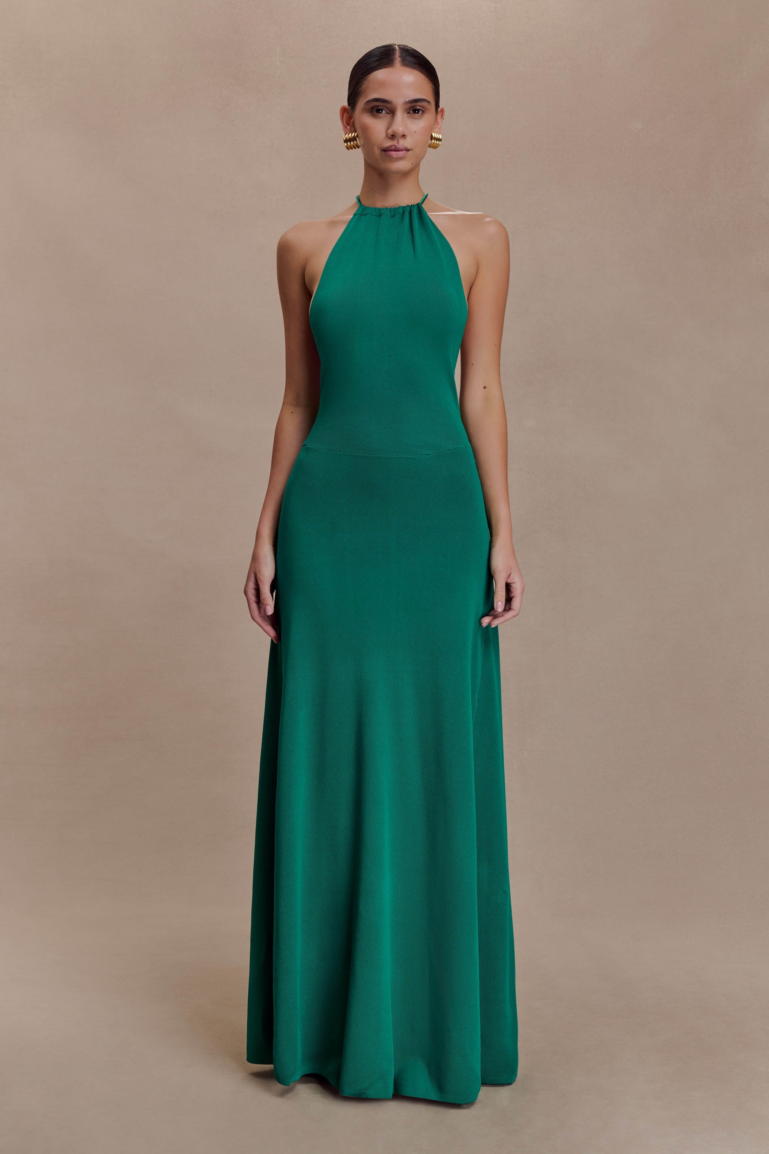 Meg Halter Tassel Maxi Dress