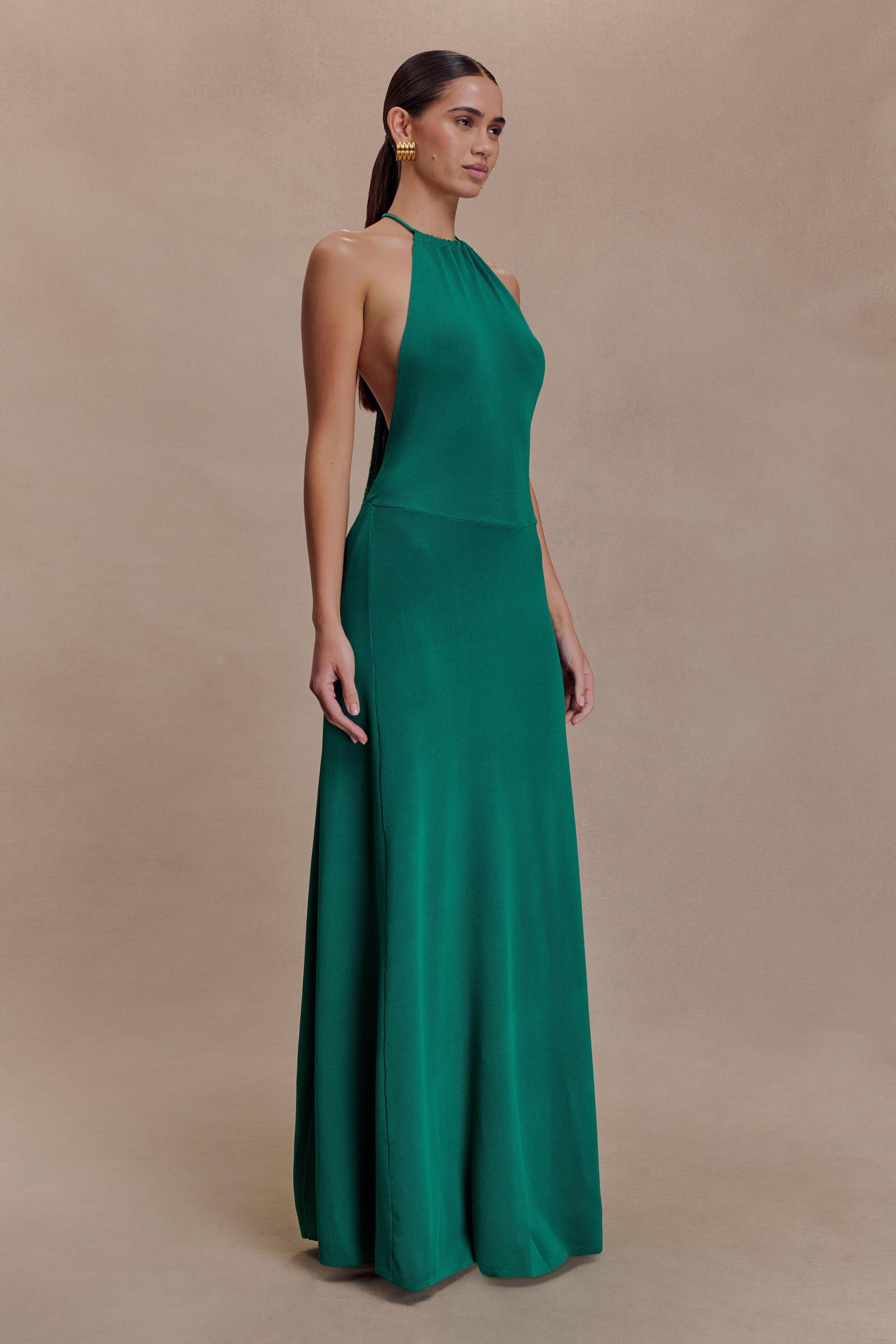 Meg Halter Tassel Maxi Dress