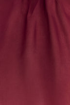 Nimah Chiffon Ruffle Mini Dress in Wine – Chic&Drifts