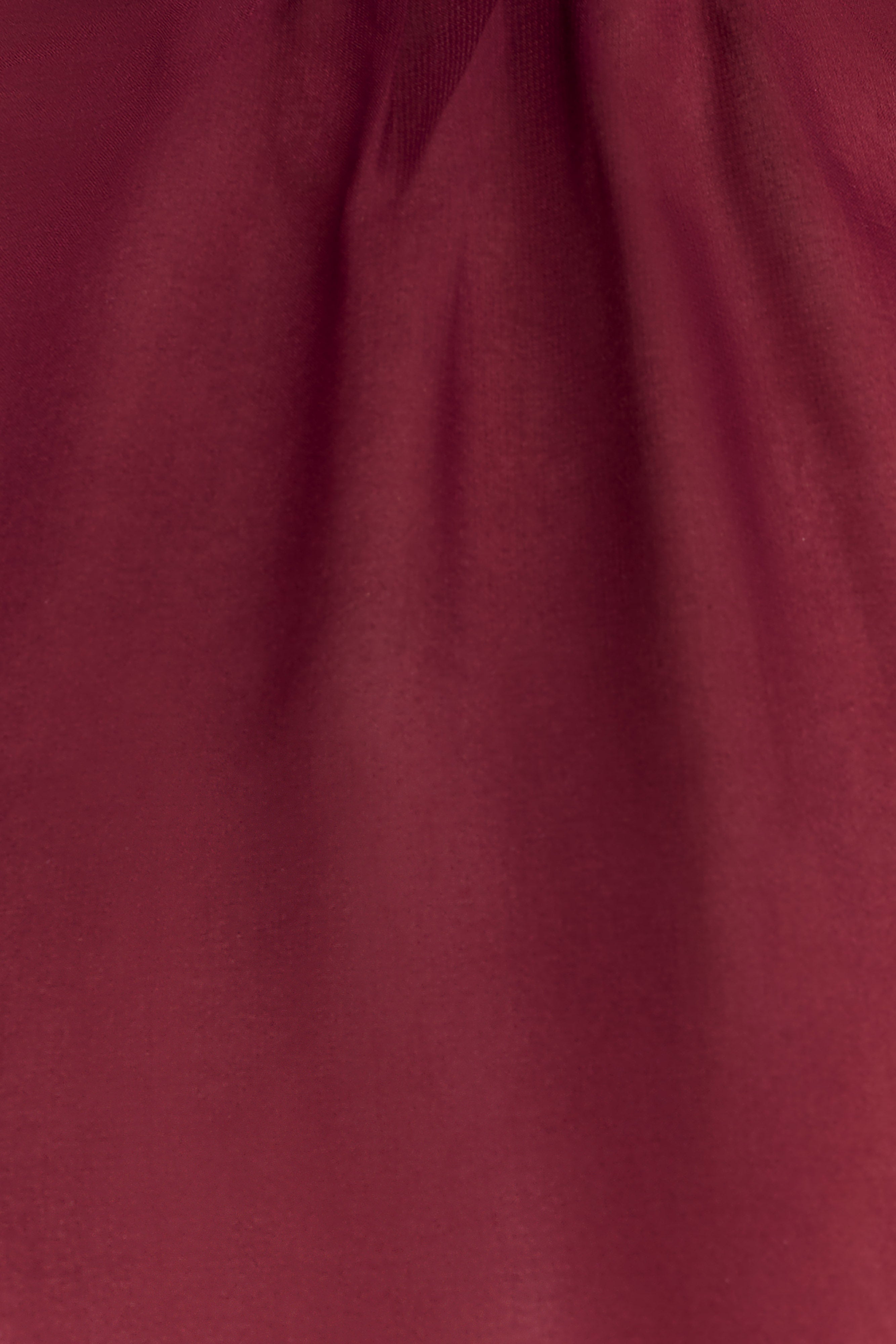 Nimah Chiffon Ruffle Mini Dress in Wine – Chic&Drifts