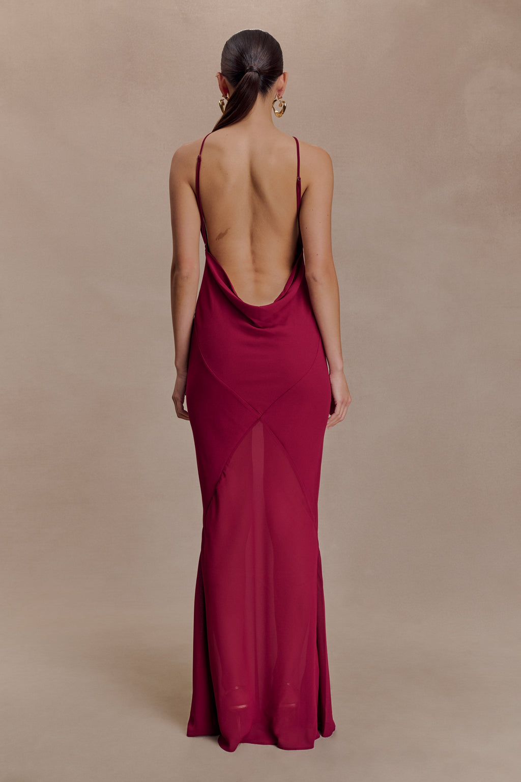 Nerea Slip Halter Maxi Dress
