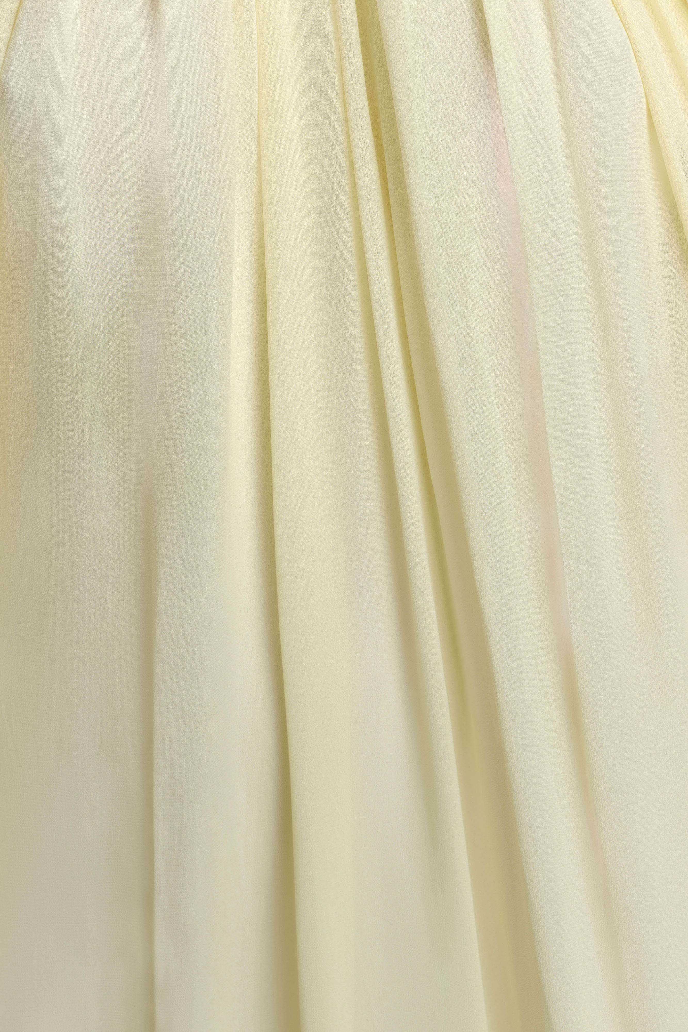 Janni Chiffon Maxi Dress With Hardware
