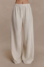 Gabby Straight Leg Linen Trousers in Natural – Chic&Drifts