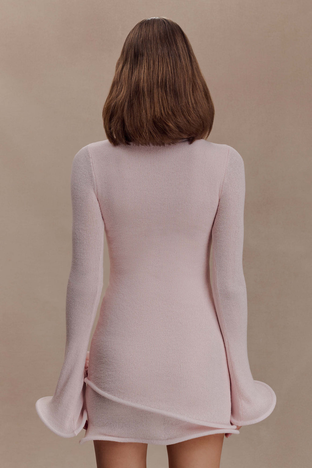 Samira Knit Long Sleeve Mini Dress