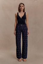 Spencer Slinky Top with Hardware in Black – Chic&Drifts